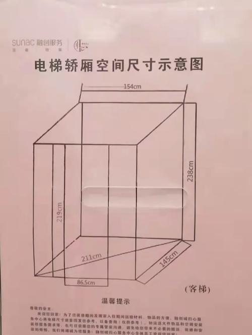 4一5人家用电梯井尺寸预留 6至8人电梯井预留尺寸
