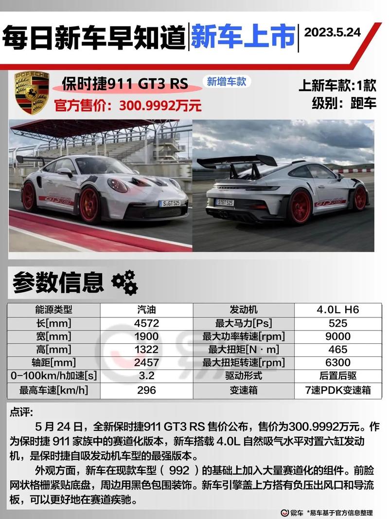 911车型报价(911新车报价)