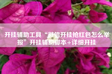 开挂辅助工具“微信开挂抢红包怎么举报”开挂辅助脚本+详细开挂