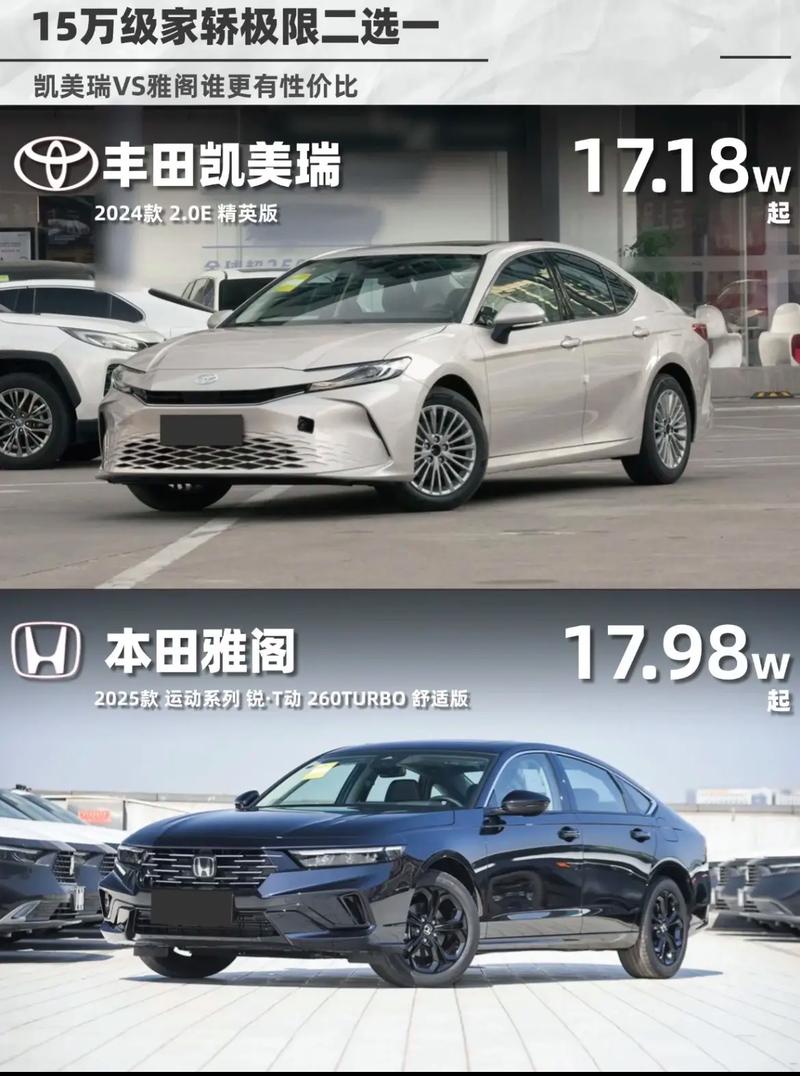 凯美瑞与雅阁谁省心/凯美瑞和雅阁哪个更省油