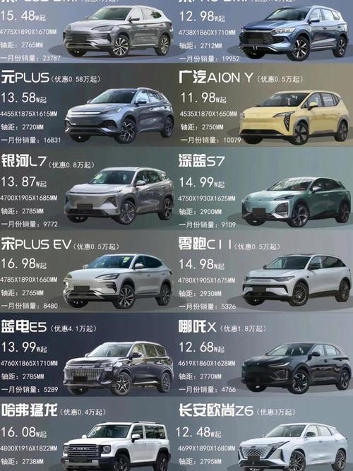 国产纯电汽车品牌排行 国产纯电动汽车十大名牌排名